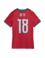 Portugalsko Pedro Neto #18 Domácí Dres pro Dámské MS 2026 Krátký Rukáv